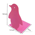 Creative stationery cute penguin cartoon book stand metal